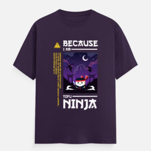 Because I Am Tofu Ninja – Unisex Classic Crew T-Shirt | Stealthy Kawaii Warrior