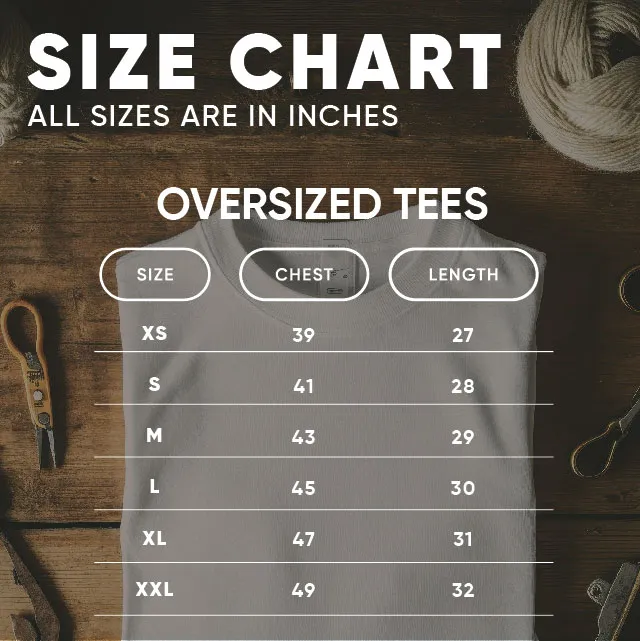 oversized-size-chart