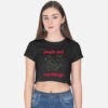 tribal-bay-peace-out-earthlings-graphic-crop-top-quirky-alien-core-gen-z-streetwear-black-front.jpg Black Tribal bay Peace Out Earthlings Graphic Crop Top with UFO and stars on the front